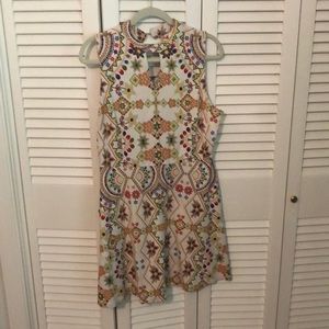 New York & Company keyhole cutout dress